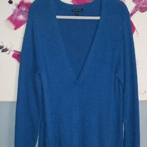 Blue Eileen Fisher Cardigan